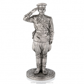 Оловянный солдатик миниатюра "Гвардии капитан Красной Армии", фотография 0. Интернет-магазин ЛАВКА ПОДАРКОВ